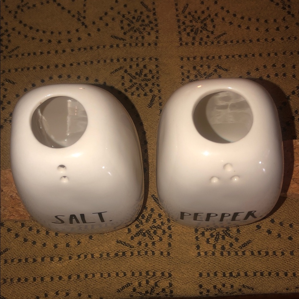 Rae Dunn Salt & Pepper Shakers with Cork Tops - Picture 8 of 10